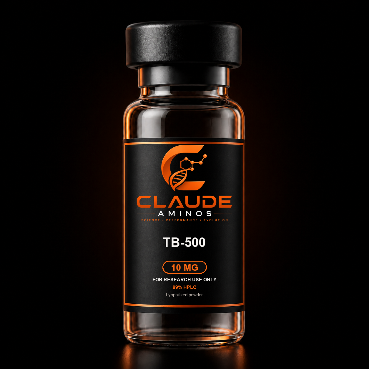 TB-500 10 mg research peptide vial